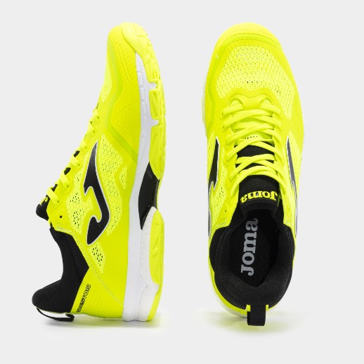 Zapatillas balonmano Breston 24 unisex amarillo flúor