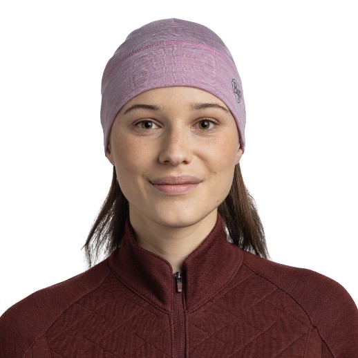 MERINO LIGHTWEIGHT SOLID PANSY