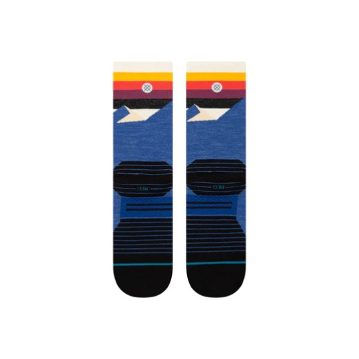 DIVIDED LINES CREW SOCK
