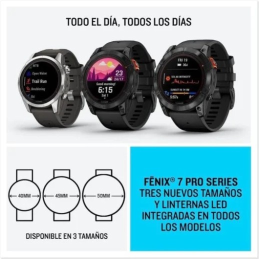 Fenix® 7S Pro – Solar Edition